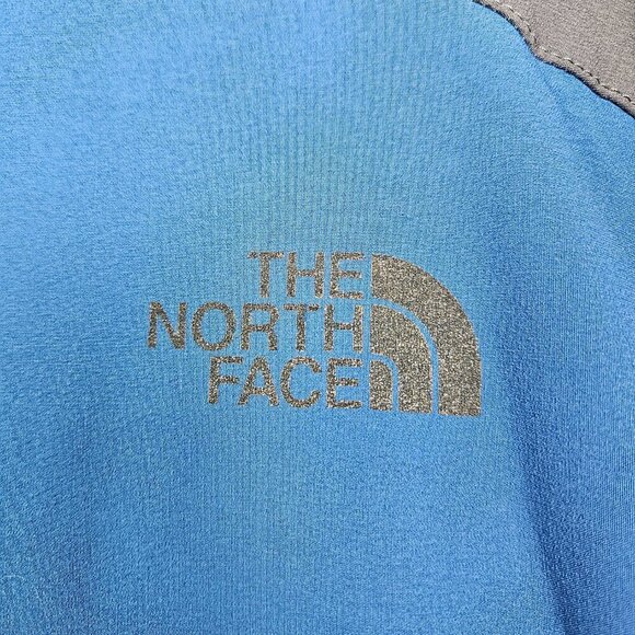 The North Face Apex Lightweight Full Zip Jacket Blue/Gray L - Picture 3 of 11